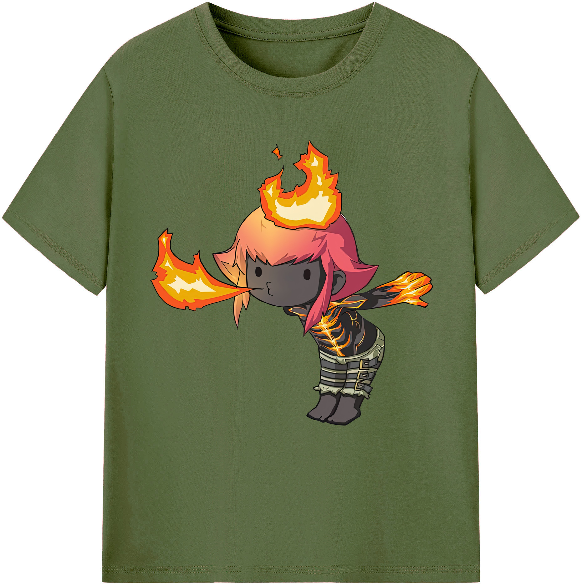 リーグ・オブ・レジェンド League of Legends LOL 綿100％半袖Tシャツ（フロントプリント）
